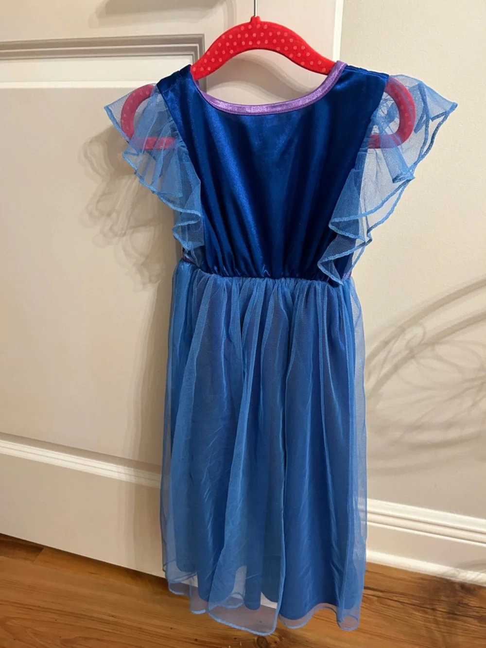 Disney Blue and Pink Elsa Nightgown colors are more vibrant than picture shows. - Picture 5 of 5